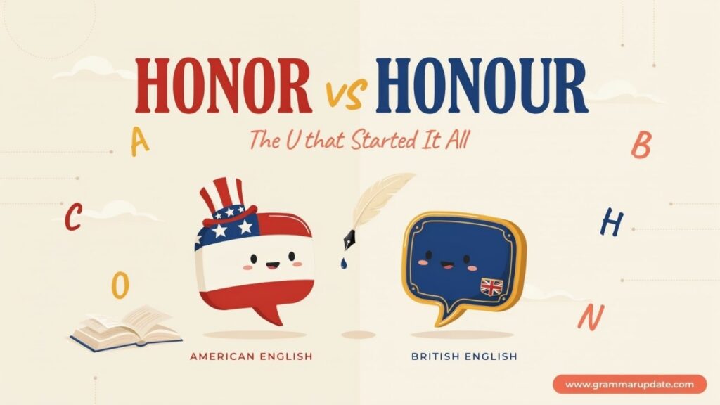 Compared With Other British and American Spellings