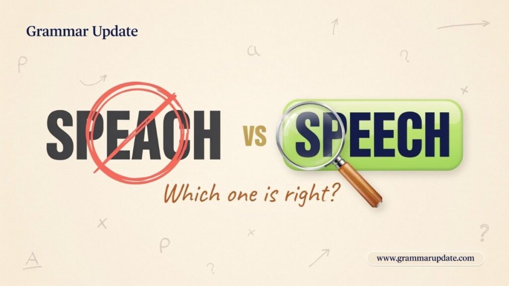 Practice Session Speach vs Speech
