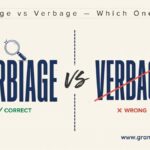 Verbiage vs Verbage Which Spelling Is Correct?