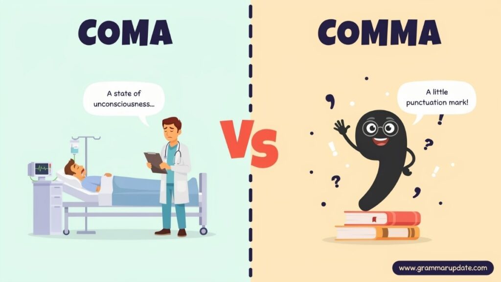Practice Section coma vs comma