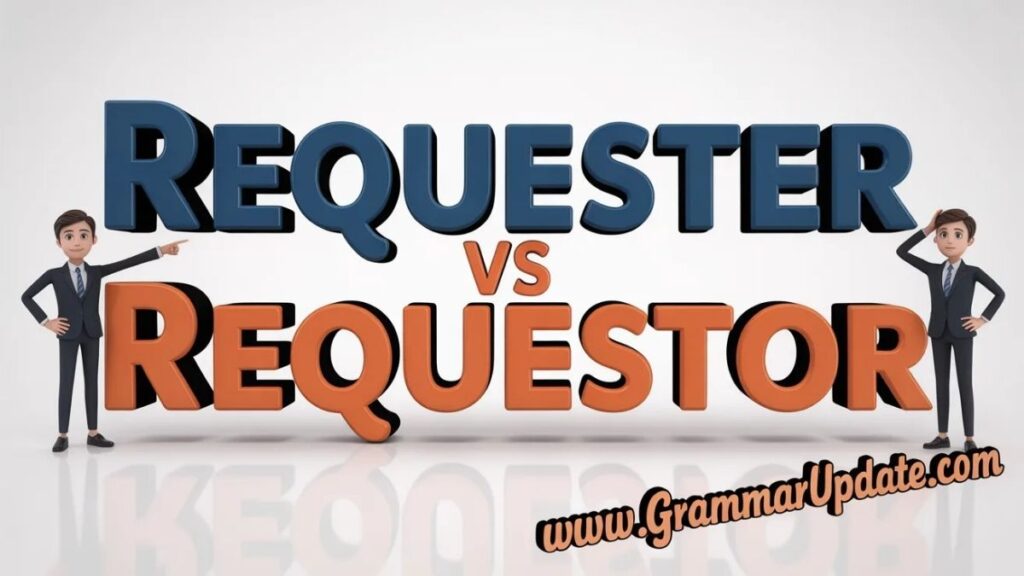 Requestor in IT Systems and Service Management