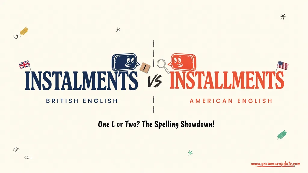 Quick Answer Instalments or Installments?