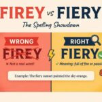 Firey vs Fiery difference Which one Is Correct?