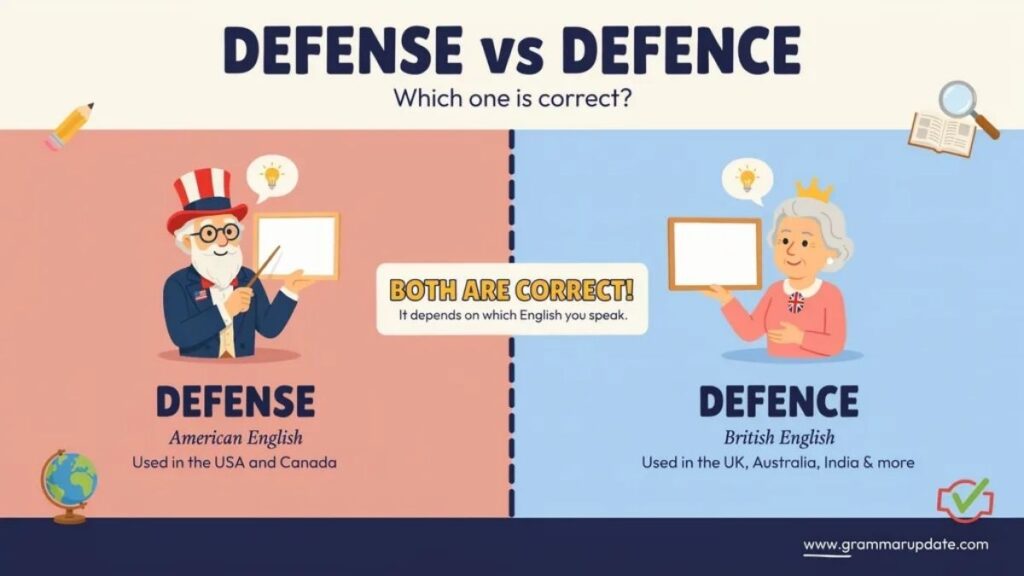Defense vs Defence Which Spelling Is Correct?