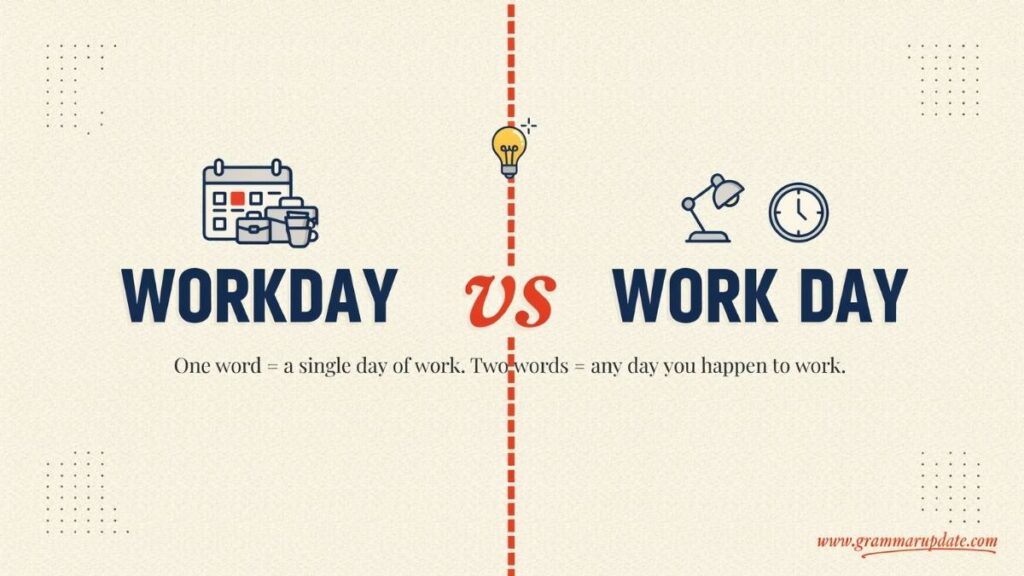 Workday Vs Work day