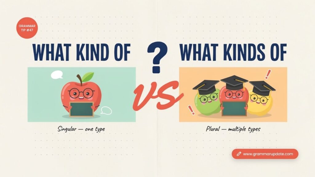 Real-Life Examples of What Kind of vs What Kinds of