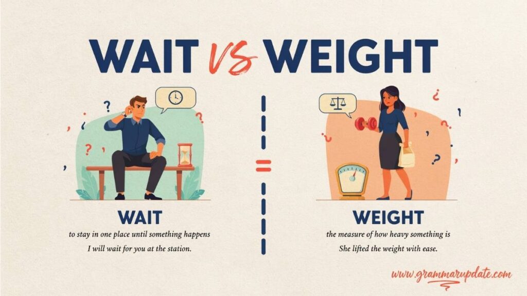 Practice Questions Wait vs Weight