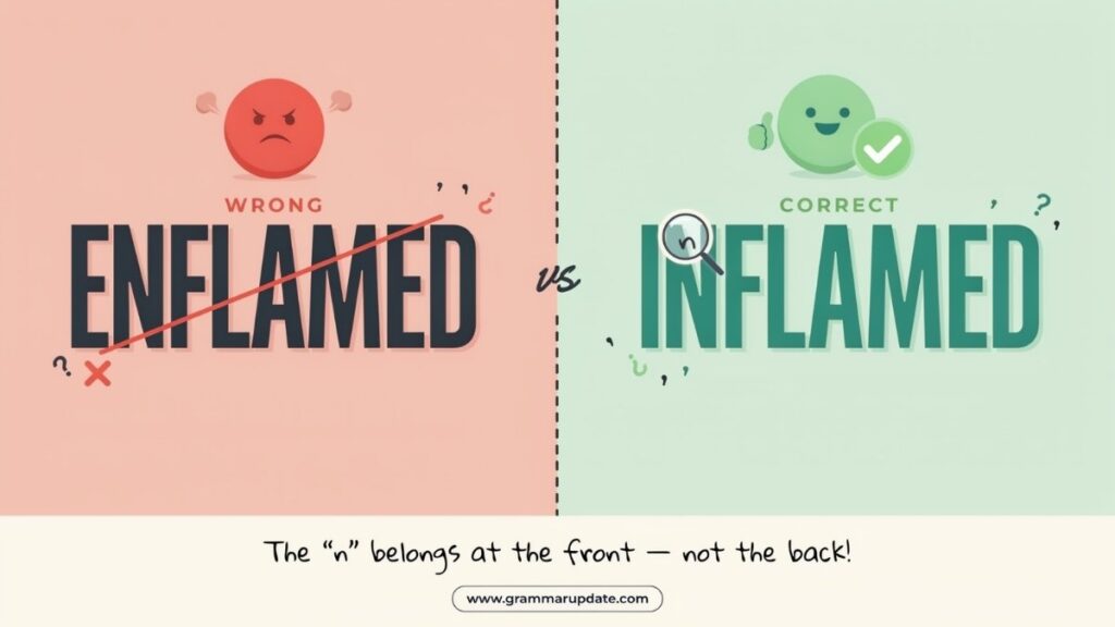 Practice Session Enflamed vs Inflamed