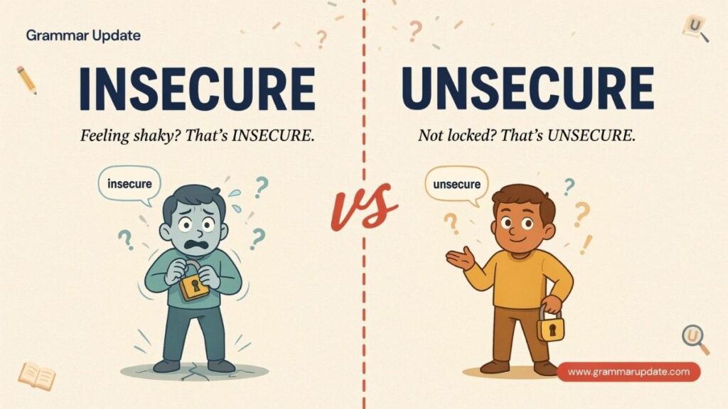 Insecure vs Unsecure Which One Is Correct?