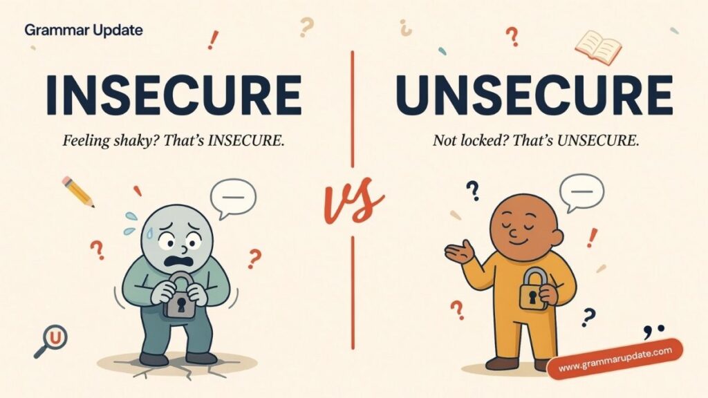 Easy Memory Trick to Remember Insecure vs Unsecure