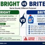 Bright vs Brite Which Spelling Is Correct?