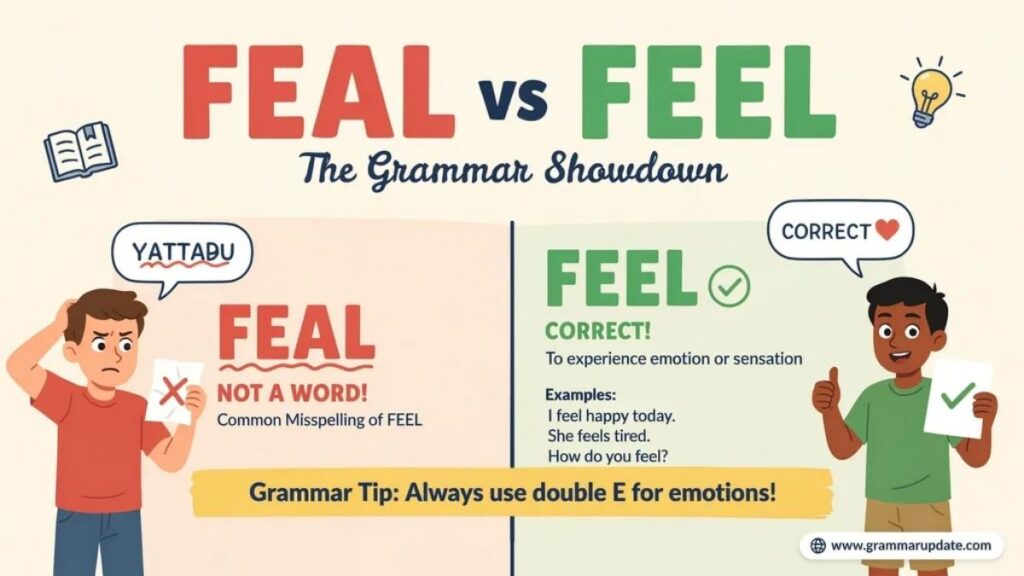 Feal vs Feel Which Spelling Is Correct?