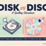 Disk vs Disc What’s the Difference and Which one Is Correct?