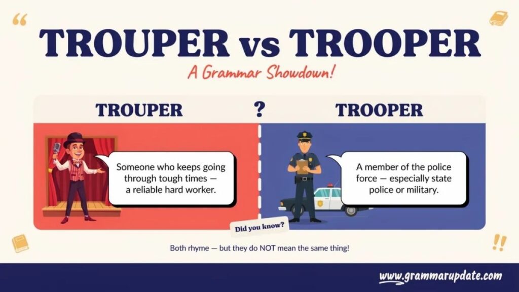 Quick Answer Trouper vs Trooper