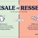 Resale vs Resell What’s the Difference?