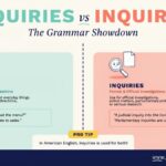 Enquiries vs Inquiries Which Spelling Is Correct?