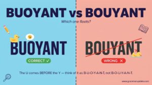 Buoyant vs Bouyant Which one Is Correct?