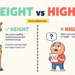 Height vs Hight difference and Which one Is Correct?