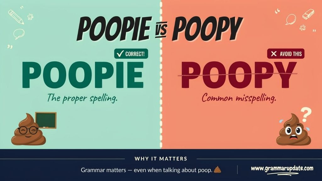 Poopy vs Poopie The Main Difference