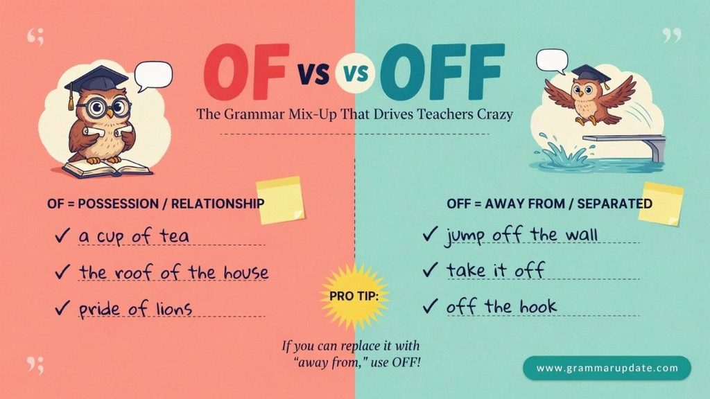 What Is the Difference Between Of vs Off?