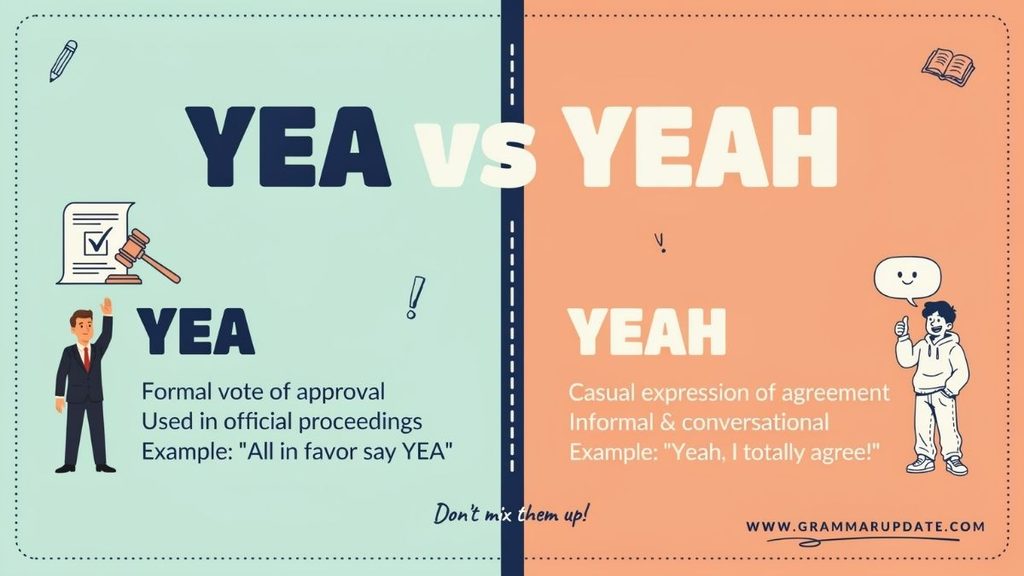When to Use “Yea”