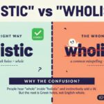 Holistic vs Wholistic Which one Is Correct?