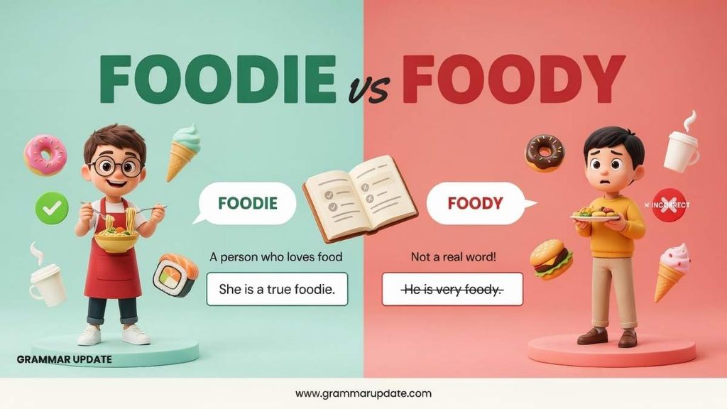 Foodie vs Foody What Is the Difference?
